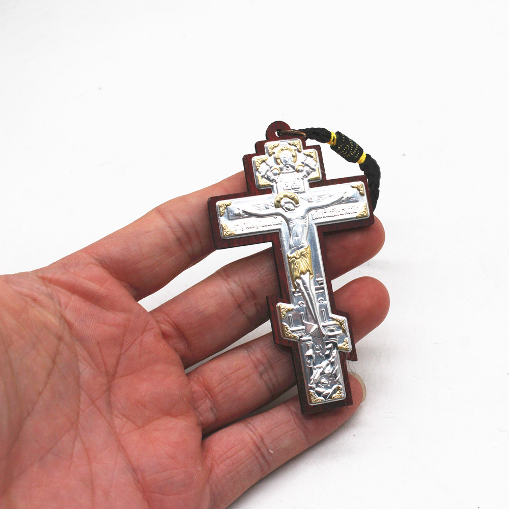 Orthodox Cross Jesus Crucifix Catholic  Gift Church Utensils Religious Christ