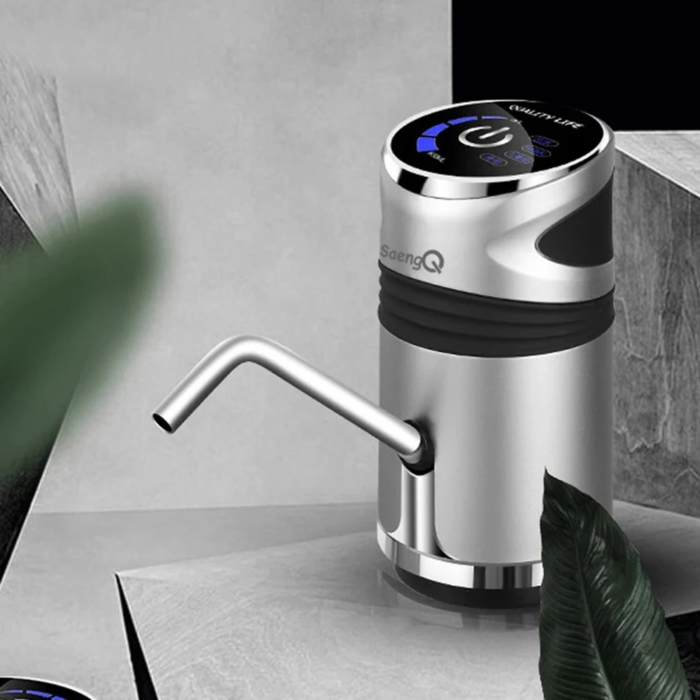 Automatic Electric Water Pump USB Charging Button Dispenser Gallon Bottle Drinking Switch For Water Pumping Device