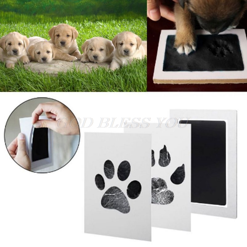 Baby Handprint Footprint Ink Pads Kits Pet Cat Dog Paw Print Souvenir Safe Non-Toxic Gifts Drop Shipping
