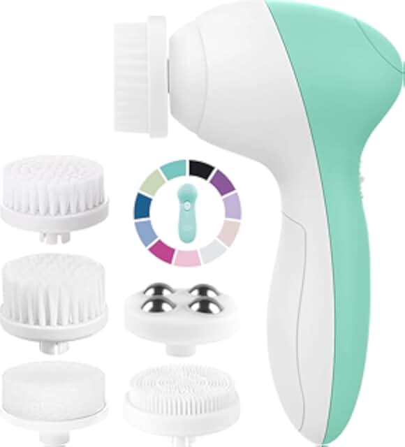 Microcurrent Facial Device Face Massager: iFae 3 in 1 Light Therapy for Face, Portable Face Lift Device for 90-Second Skin Rejuvenation, Microcurrent Facial Massager Skin Care Salon at Home (White)