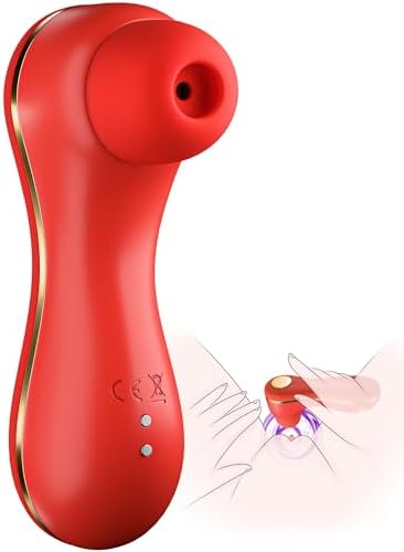 LUZINE Adult Female Sex Toys Vibrator, Clitoral Vibrator with 7 Suction & 3 Vibrating Modes Clitoral Vibrators Adult Toys, G-Spot Vibrator Adult Nipple Toys Adult Sex Toys & Games for Women
