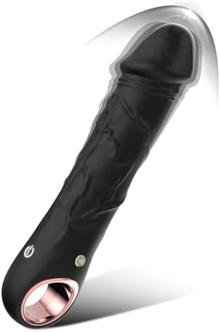 G Spot Dildo Vibrator - BGGOOD Adult Female Sex Toys with 10 Vibrations, Realistic Silicone Dildos Finger Vibrators for Multiple Stimulation, Clitoris Stimulator for Solo and Couples Pleasure(Black)