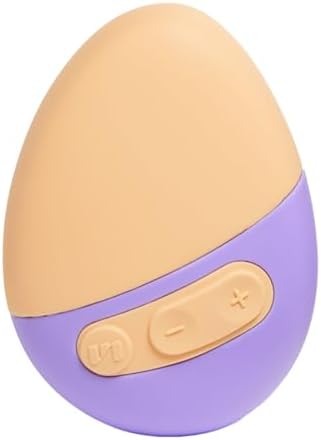 Unbound Pep Bullet: 5 Speed, 3 Pattern, Waterproof, Body Safe, Personal Massager (Melon & Violet)