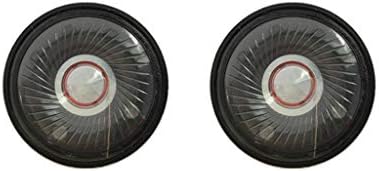 2pieceS Black 50mm Headphone Headset Driver 32Ohm 112db HiFi Repair Parts for Headphones