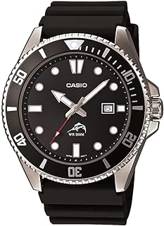Casio MDV106 Series | Unisex Analog Watch | 200M WR | Stainless Steel Case | Resin Band | 2 Hand Analog (HR, Min, SEC) | Date Display | Screw Down Crown/Screw Down Caseback | 3 Year Battery