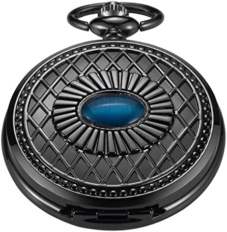 Men's Mechanical Pocket Watch, Roman Numeral Pointer Mechanical Pocket Watches for Men…