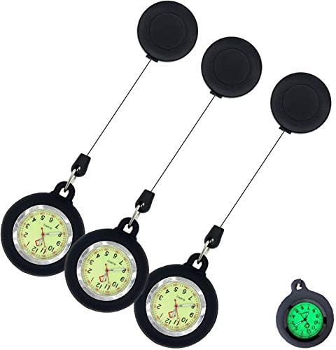 Nurse Watch, Watch with Second Hand for Nurses, Nurse Watches, Clip on Watch, Watch for Nurses,Fob Watches for Nurses,Nurses Watches for Women, Nurse Watch Clip on