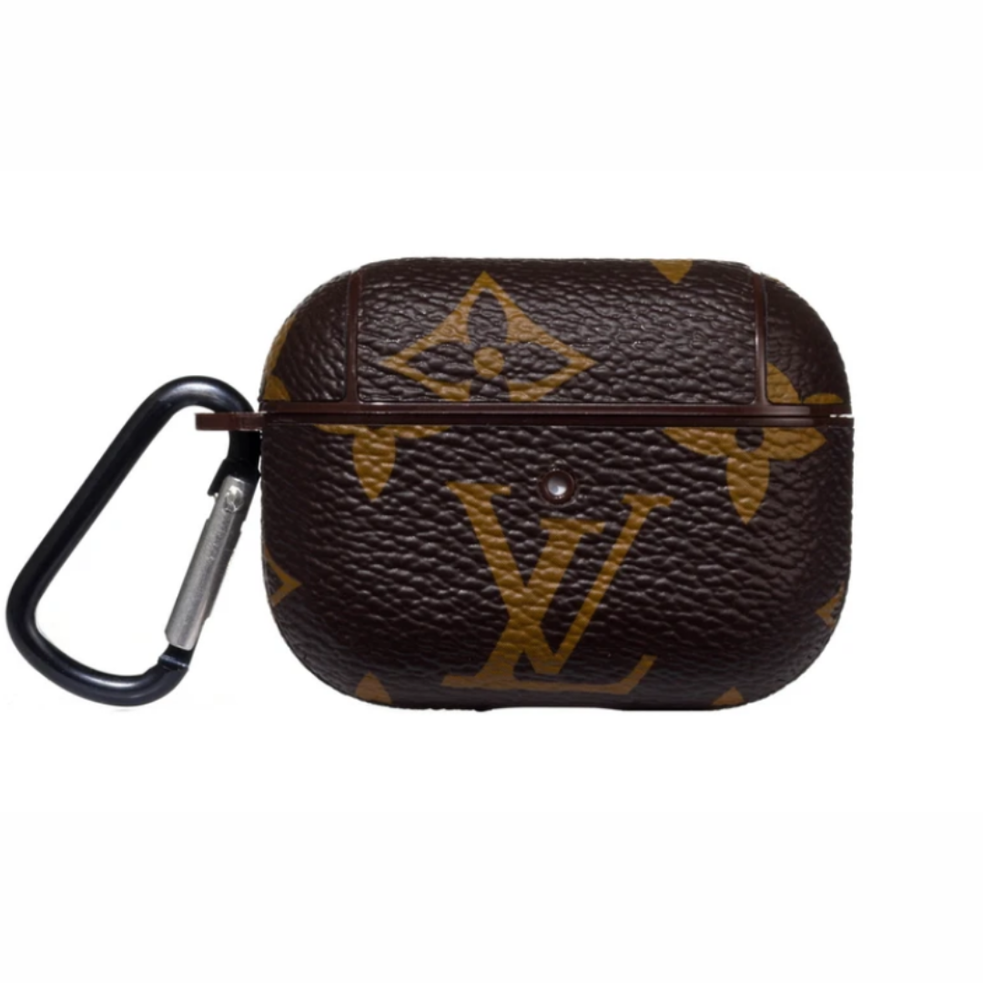 Classic Mono Brown AirPods Pro Case