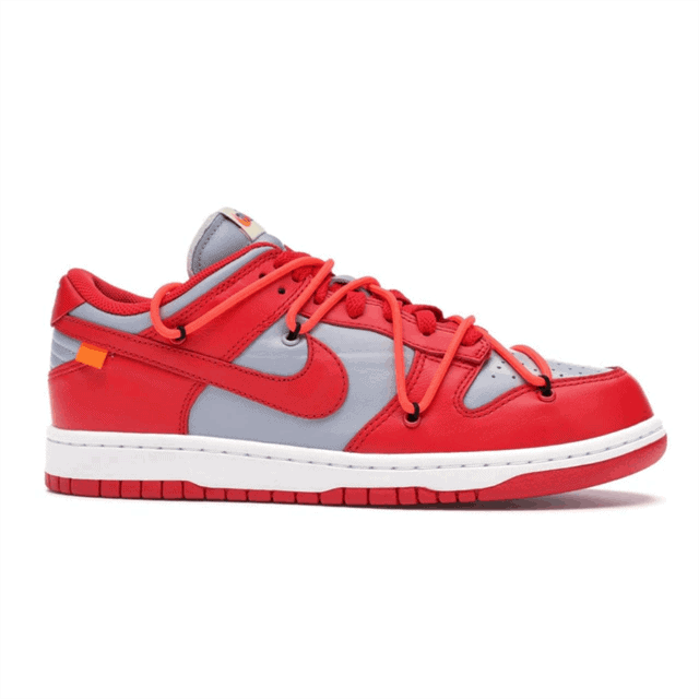 NIKE DUNK LOW OFF-WHITE UNIVERSITY RED – NK28