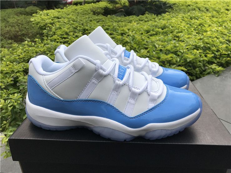 PK AIR JORDAN 11 LOW COLUMBIA WHITE UNIVERSITY BLUE