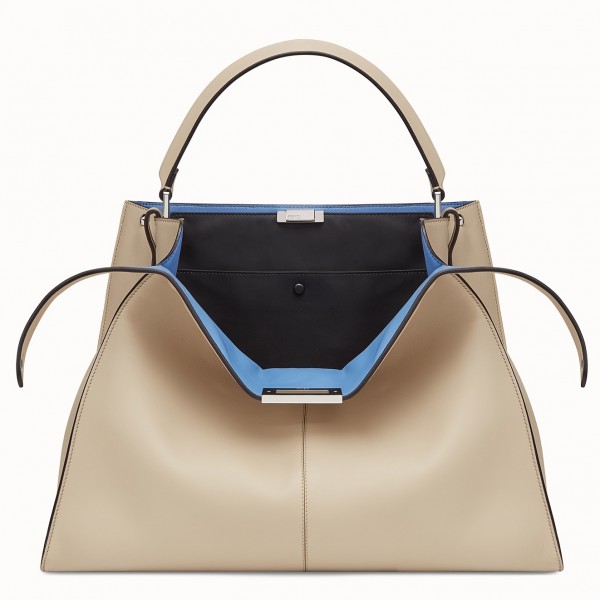 Fendi Beige Peekaboo X Lite Large Bag